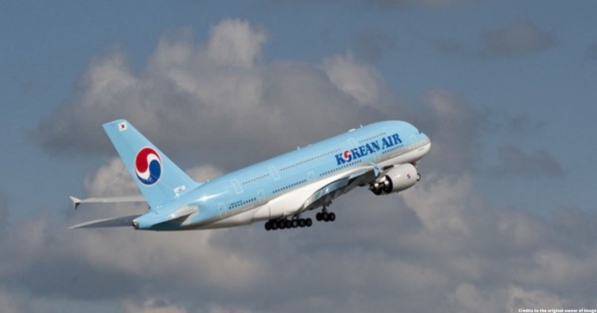 Korean Air flight overshoots runway at Cebu airport in Philippines